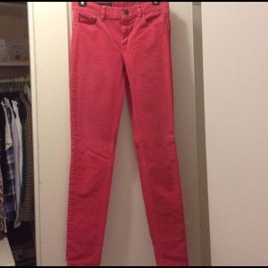 J Crew toothpick mid rise cord